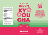 Sparkling Green Tea with Matcha & Sakura