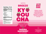 Sparkling Green Tea with Sakura, Raspberry & Sencha